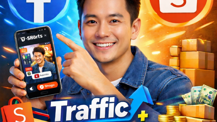Kiếm Tiền Shopee Affiliate Tự Động Với V-Shorts: Tải Video Không Logo, Đăng Reels Hàng Loạt, Gắn Link Nhận Hoa Hồng